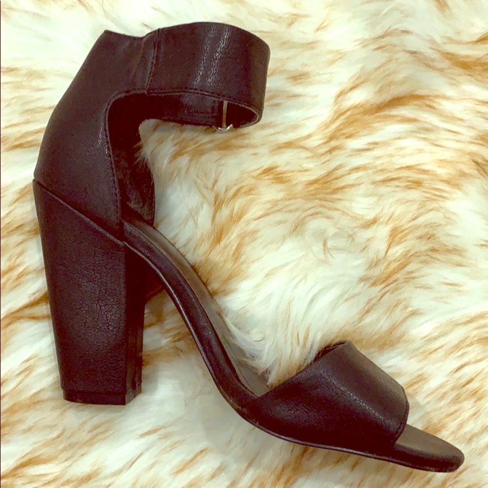 High heeled sandals